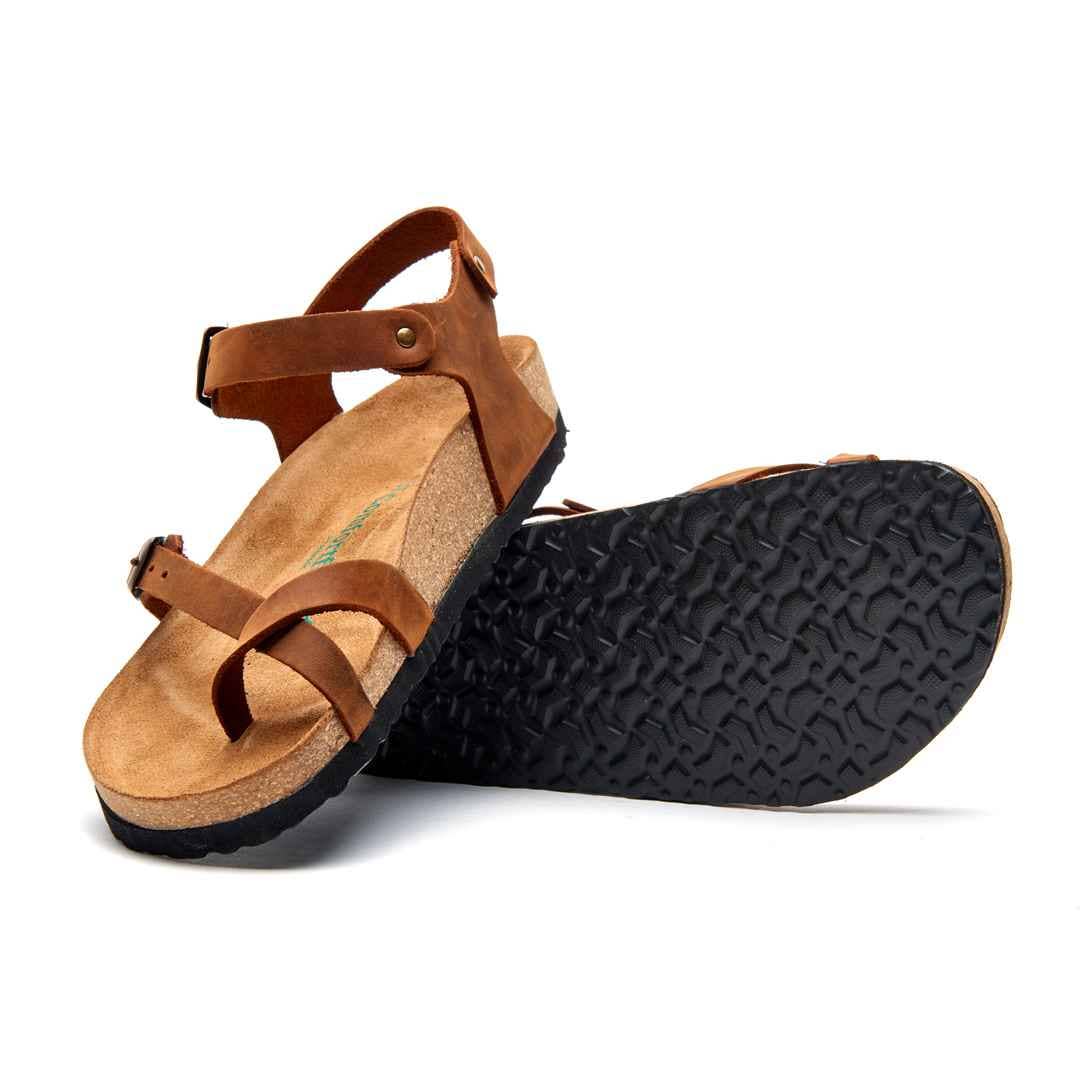 Comfortfusse - Wholesale Sandals - Women's - Gabriella - Genuine Leather Orthopedic Flat Sandals13