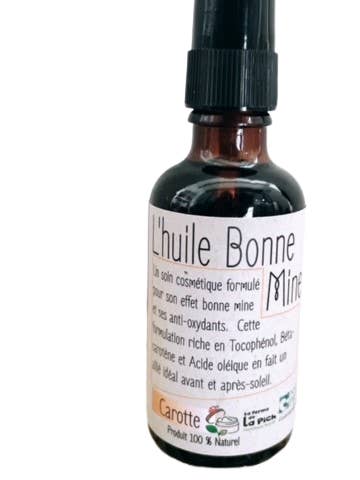 Bonne Mine gezichtsolie voor wholesale door Ferme de la Pich