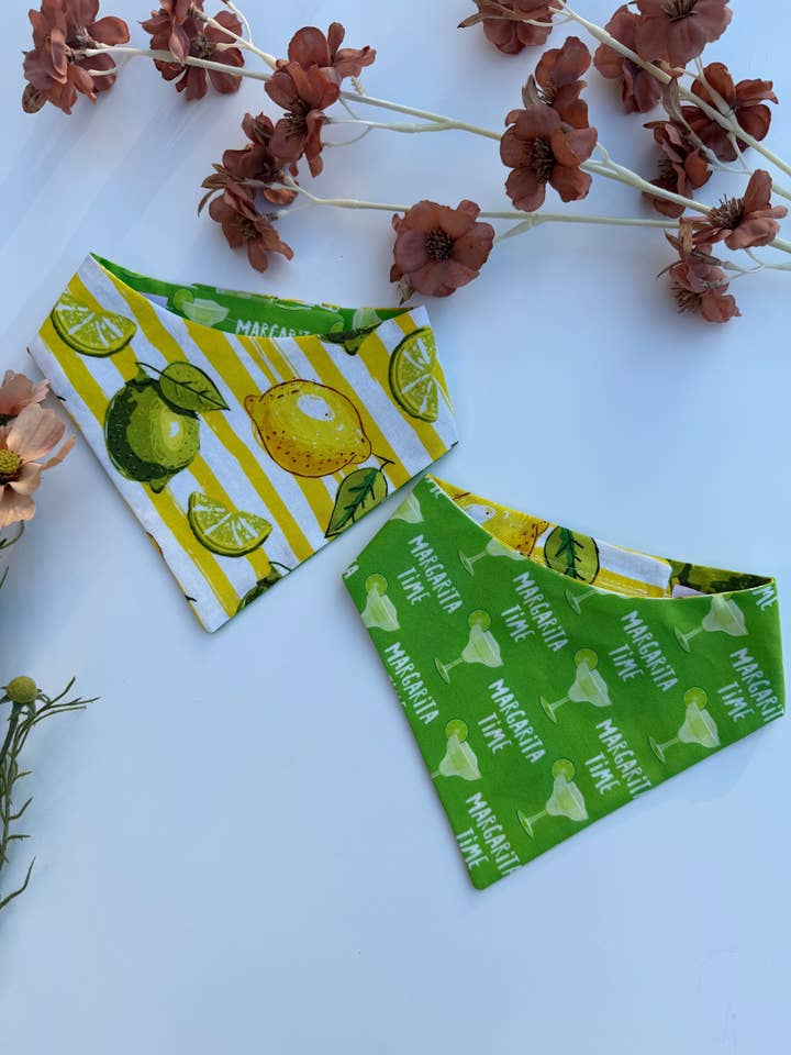 Bandana Hora da Margarita por atacado de The Pet Scout Shop