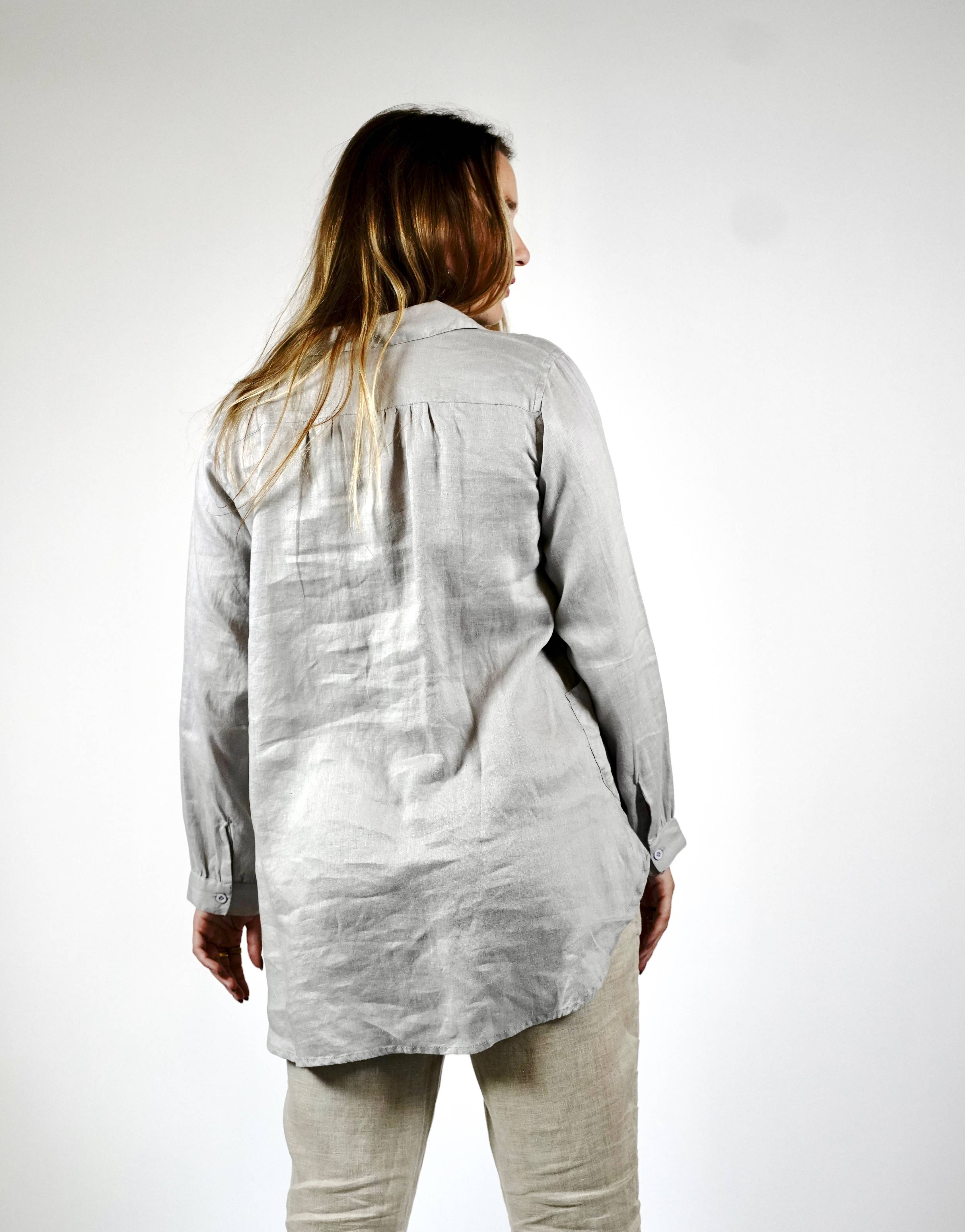 Dolma – Engroshandel Tunika - Dame – Elisa Linen Tunika (25465)6