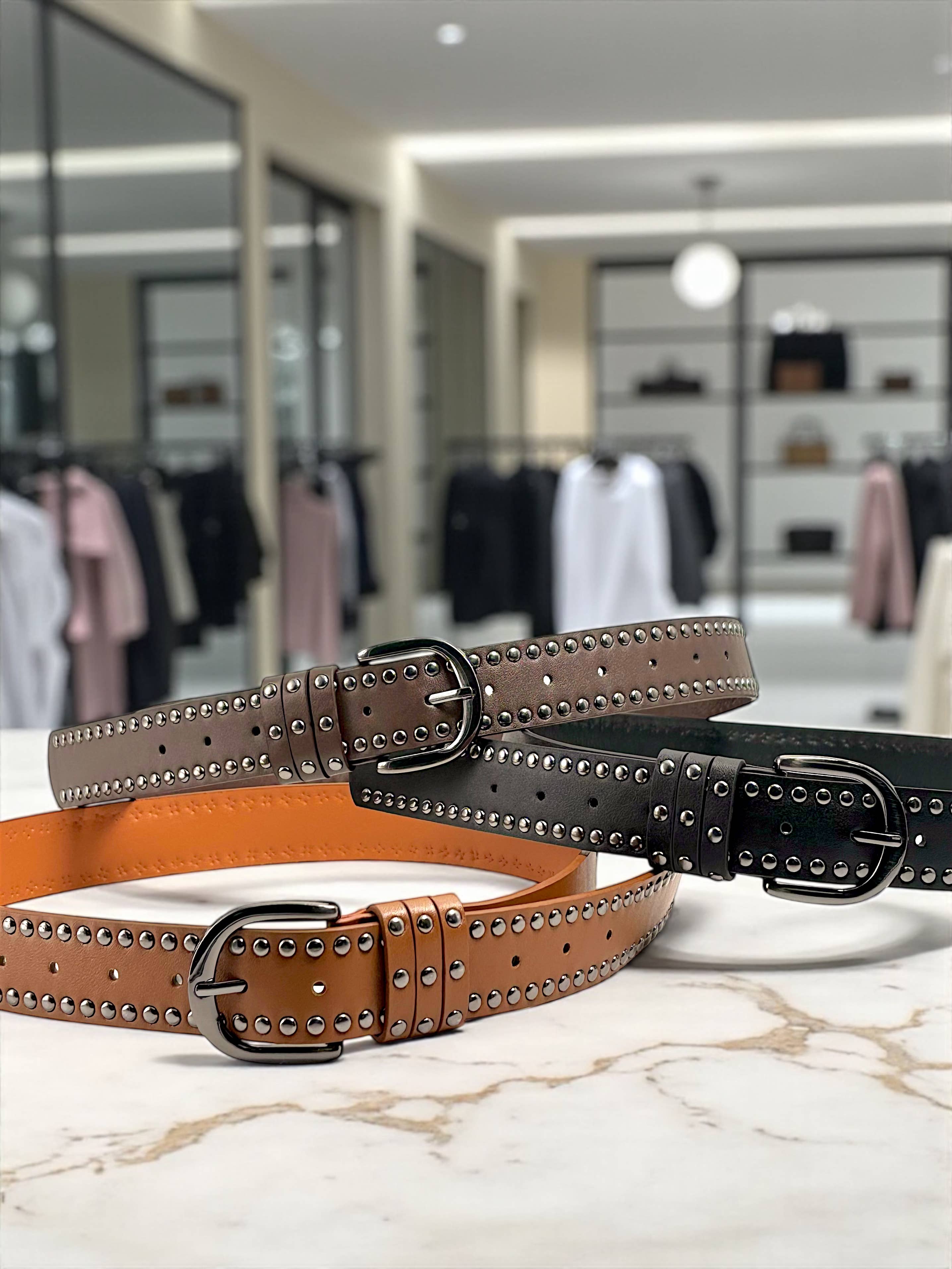 BYREN | ÉLINE L'ATELIER - Wholesale Belt - Women's - Faux leather belt CT3210