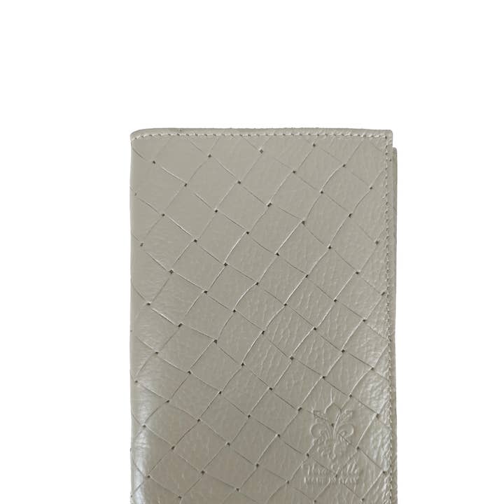 Florence Leather - Wholesale Wallet - Women's - Woven pattern leather wallet6