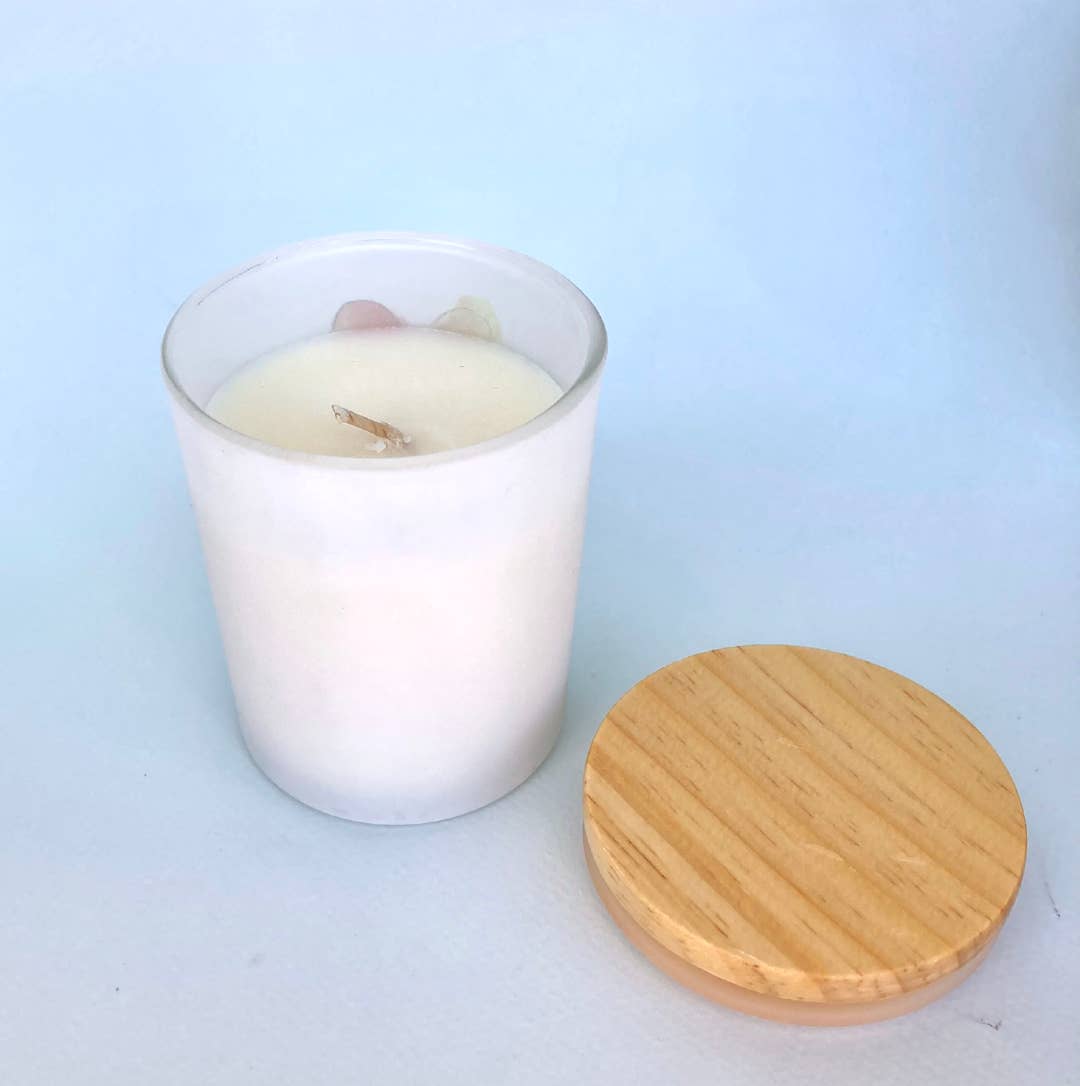 Terra Vela - Wholesale Jar/Filled Candle - Custom Label Soy Candle - Red Heart, Bliss1