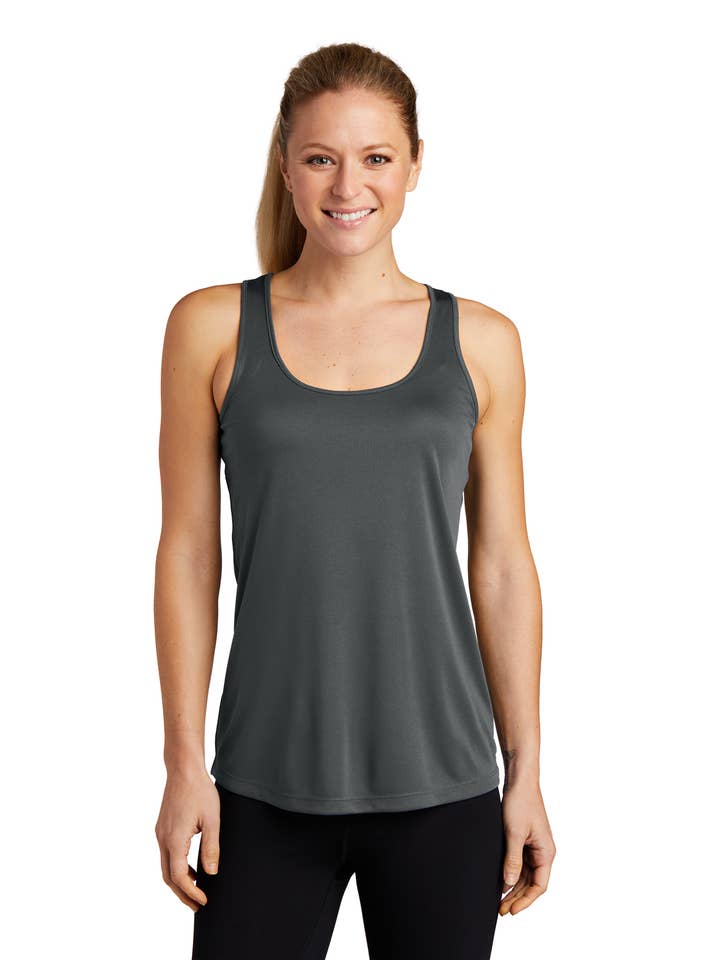 Radyan - Wholesale Tank Top - Women's - Sport-Tek® Racerback Tank Top, 100% polyester interlock2