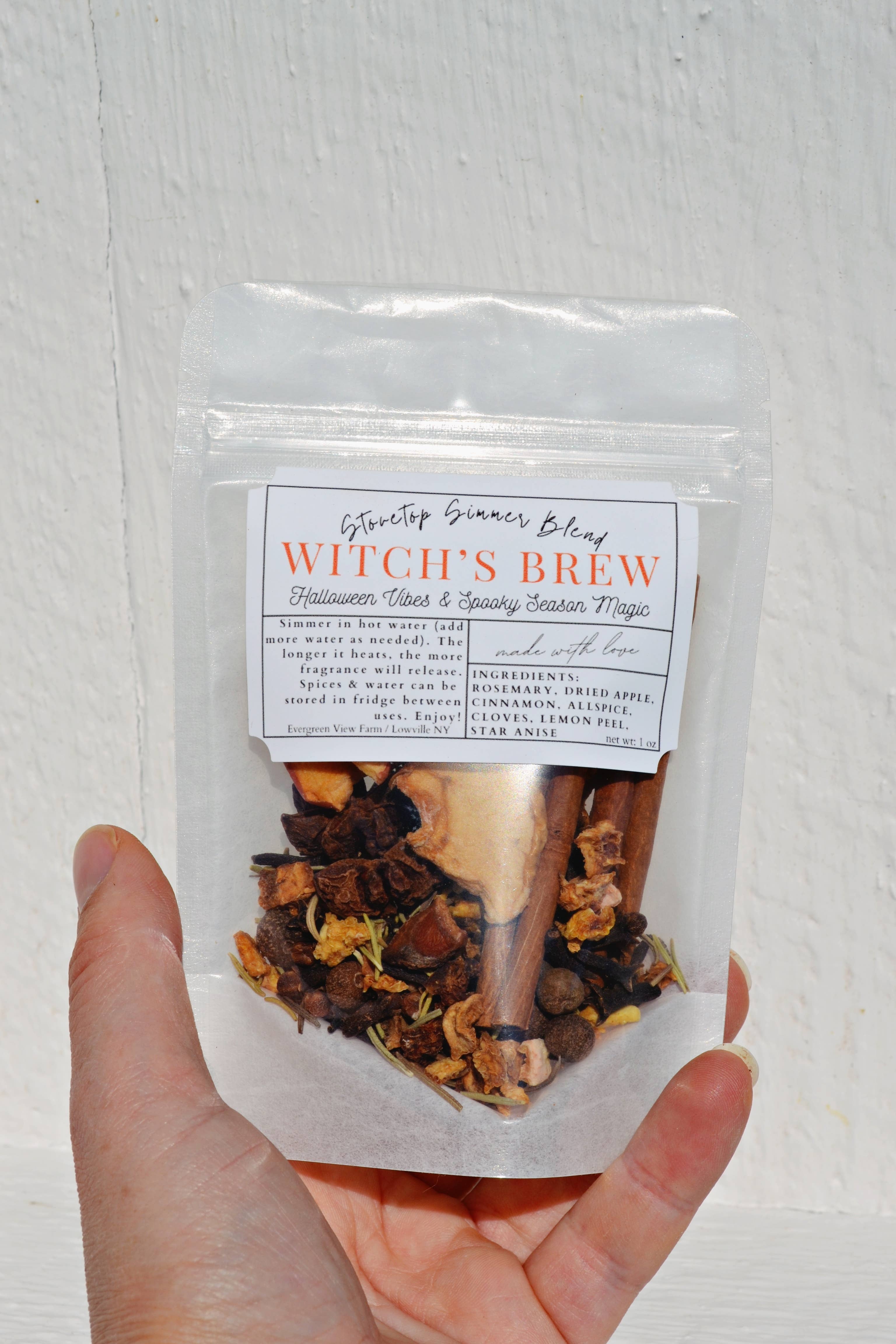 Evergreen View Farm - Wholesale Potpourri - Witch's Brew Autumn Fall Halloween Simmer Stovetop Spices4