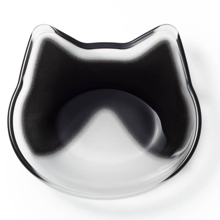 Cat Face Mini Plate (Hachiware) for wholesale by ADERIA