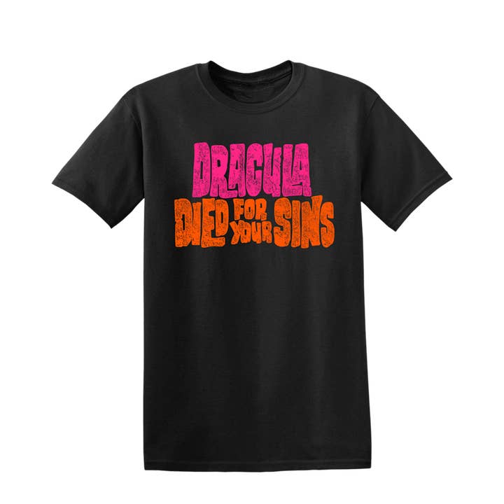 Dracula Died For Your Sins Short Sleeve for wholesale by Famous Monsters