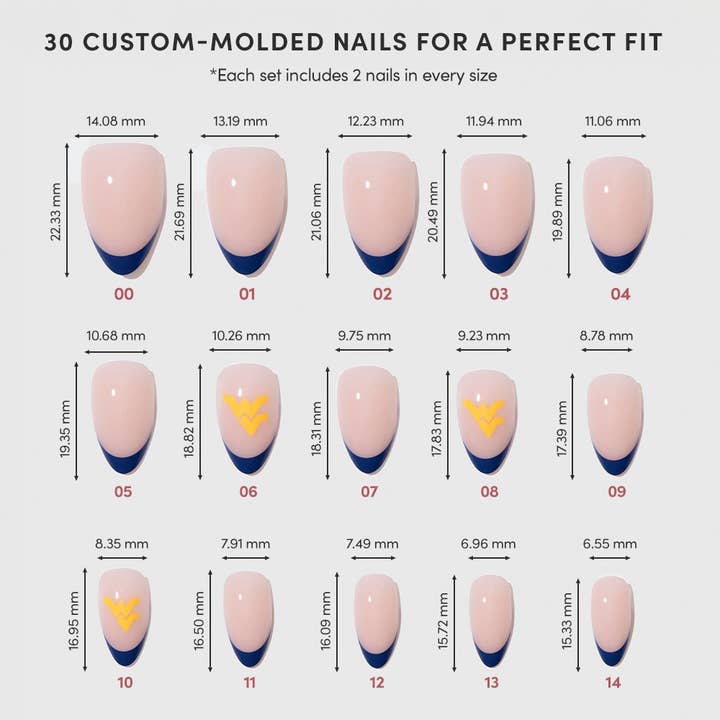 Glamnetic - Wholesale Press-On/Fake Nails - Glamnetic x Fanatics The Collegiate Press-On Nail Collection177