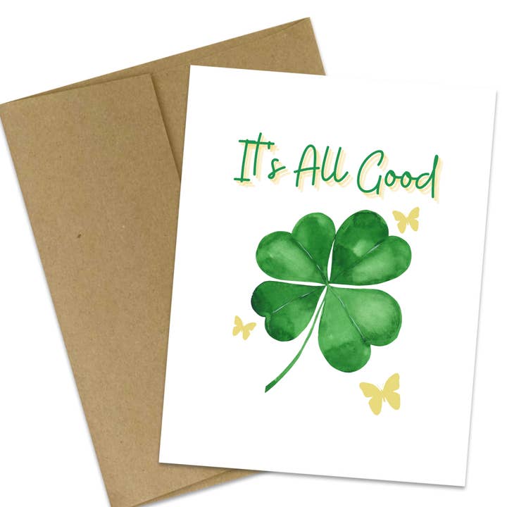 It's All Good | Empathy Card | Thinking of You | Compassion for wholesale by Butterflies + Halos