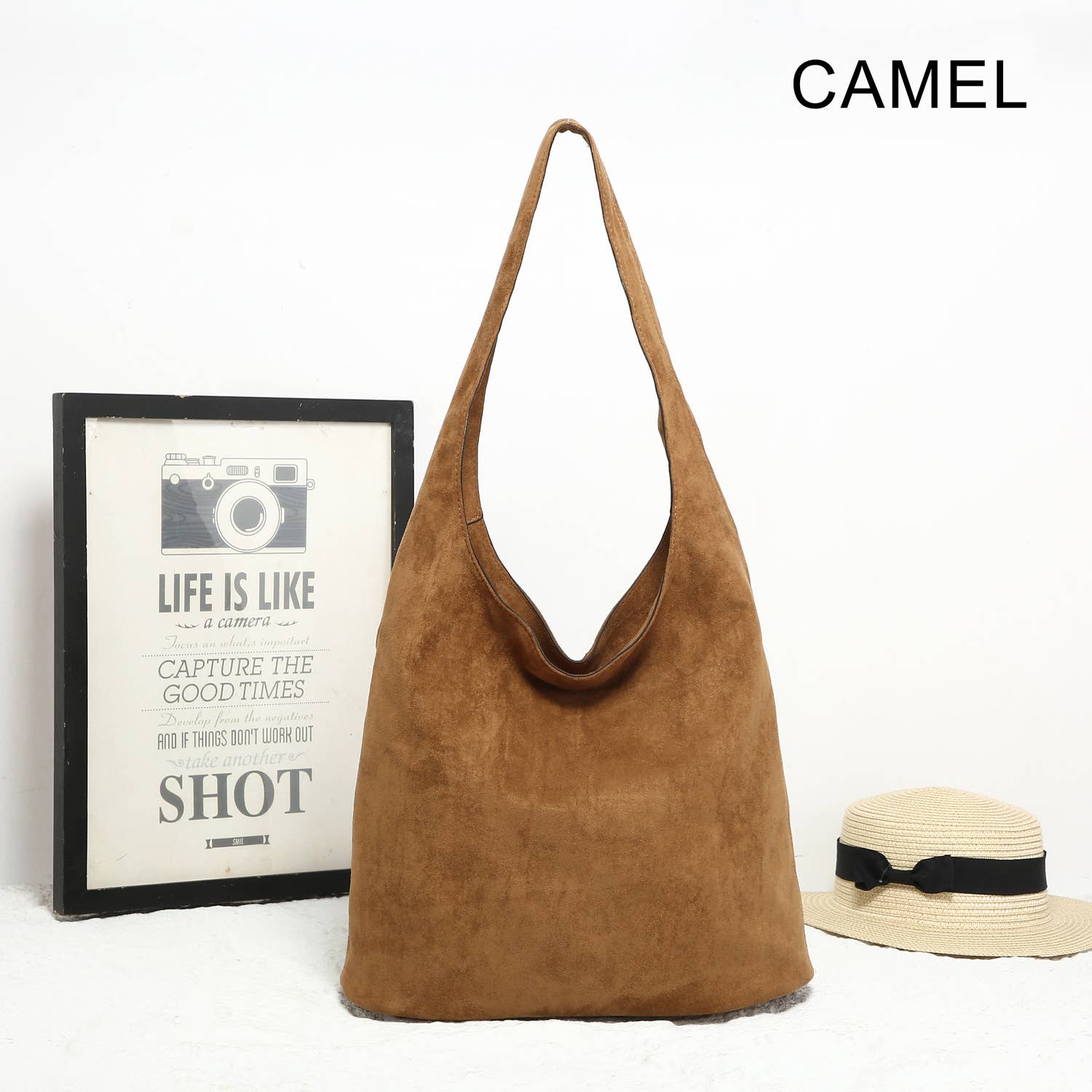 House of Milano - Venta al por mayor Bolso con correa - Mujer - Bolso de Gamuza Vegana 254553