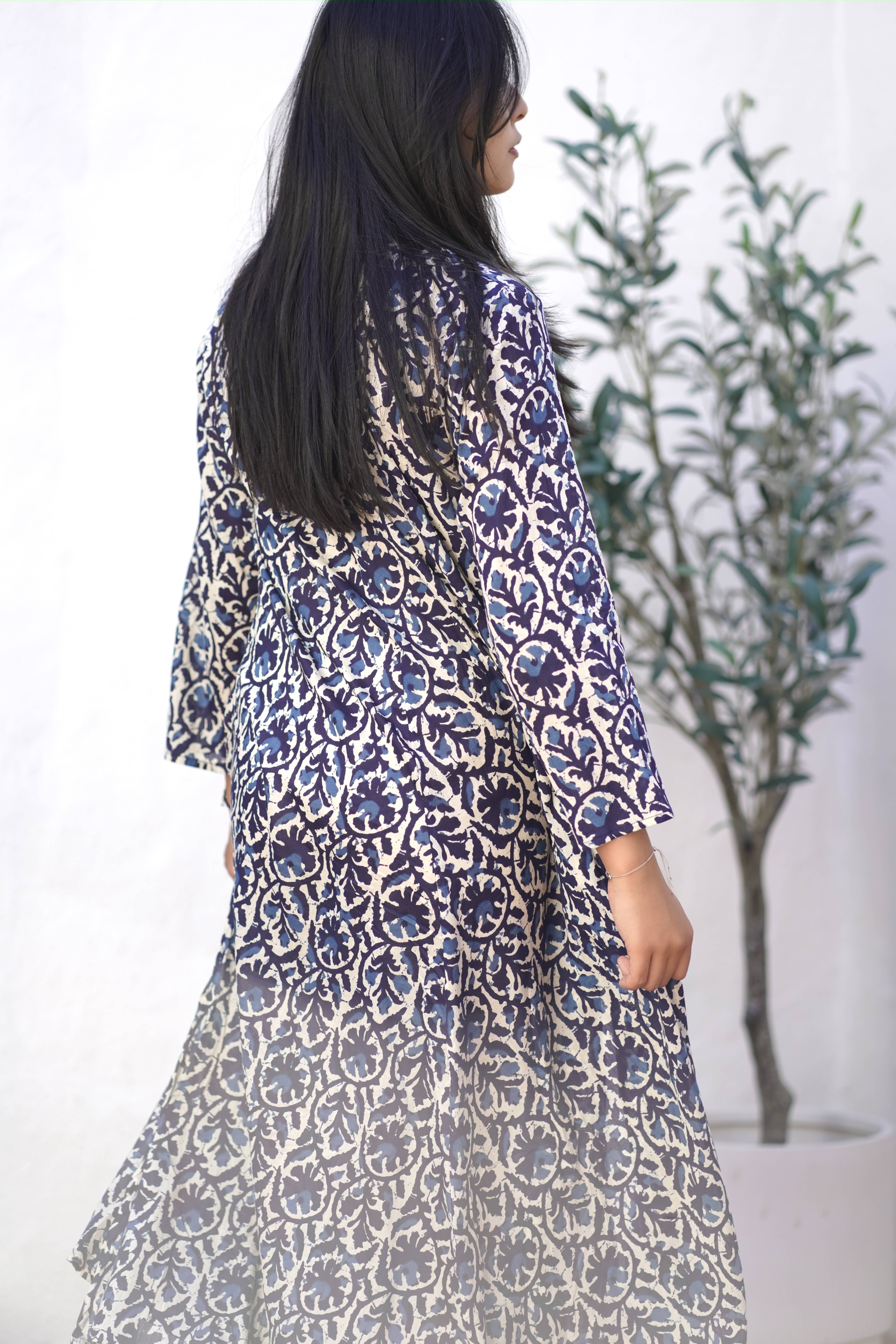 Calypso Aurora Dress Navy for wholesale on Faire5