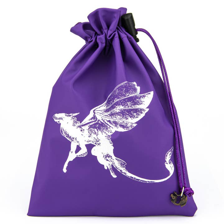 Sac à dés en cuir Fine Arts - Fairy Dragon pour la vente par Hymgho Premium Dice