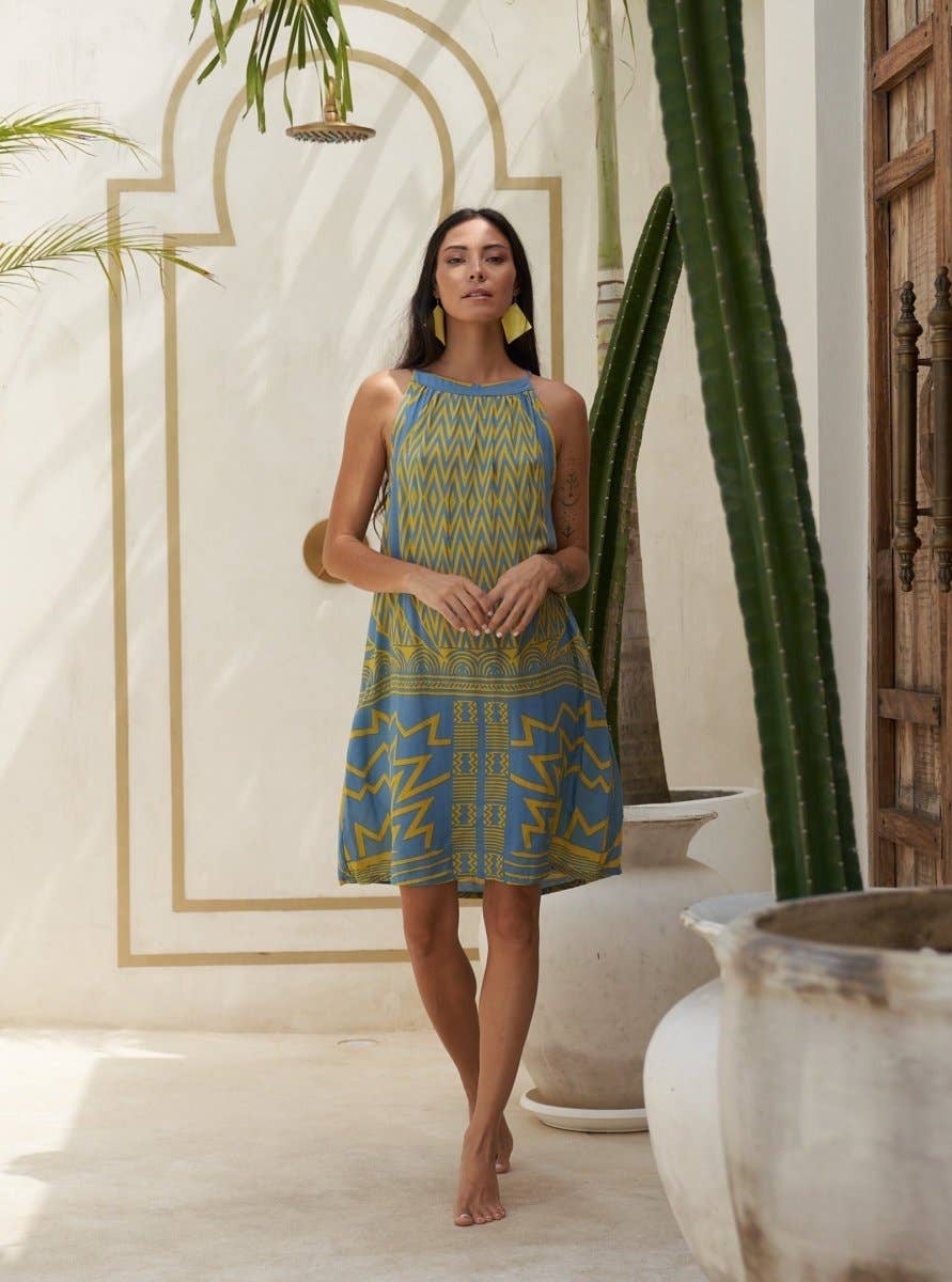 Bijondo - Venta al por mayor Vestido - Mujer - Vestido corto de rayón Mariana9