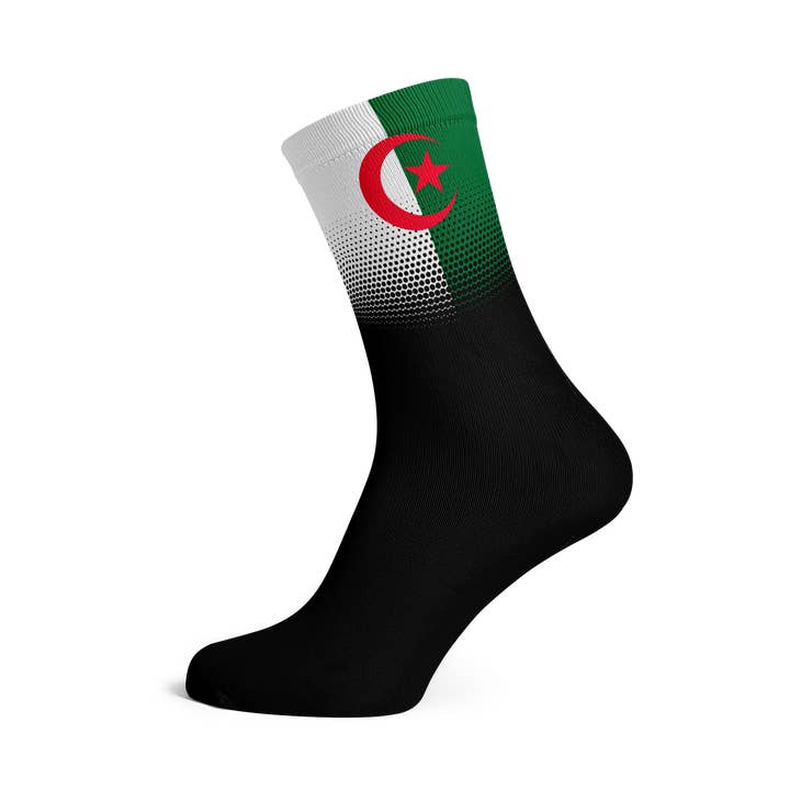 Calzini Algeria Flag per la vendita all'ingrosso da parte di Sox Footwear