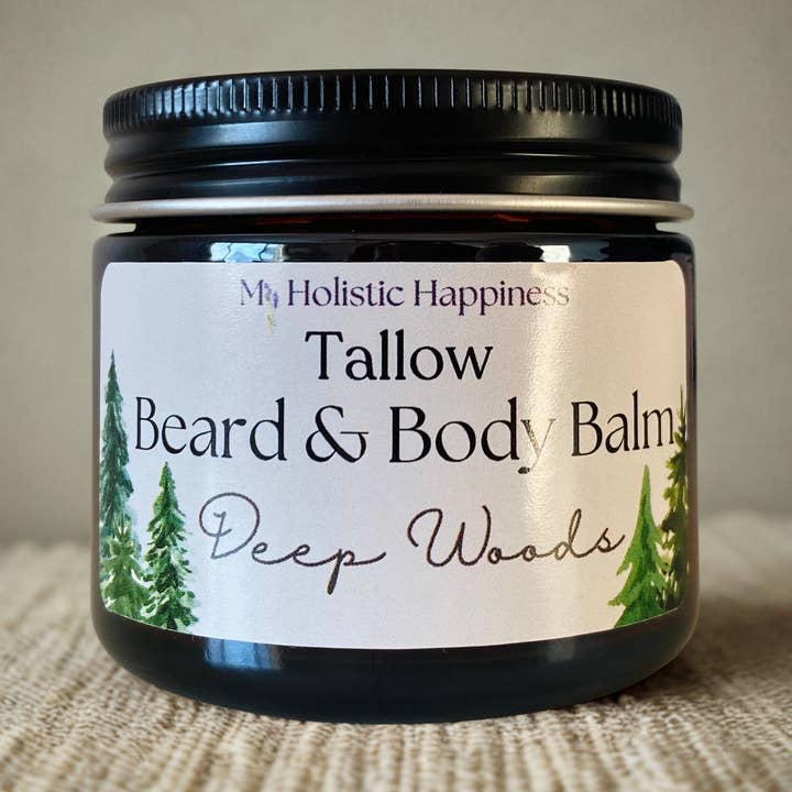 My Holistic Happiness - Wholesale Beard Styling Product - Tallow Men's Beard and Body Balm0