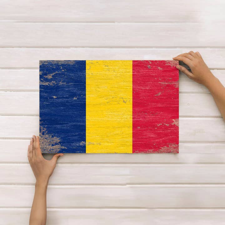 Print Frame Box - Wholesale Flag - Chad Flag Wall Art8