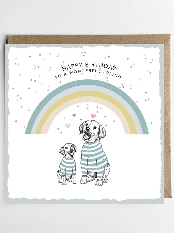 Geburtstagskarte/Grußkarte — Birthday für den Großhandel von Dotty Dog Art
