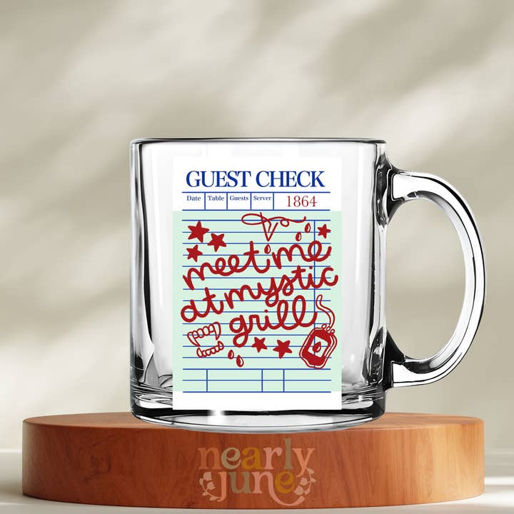 The Vampire Diaries Meet Me at Mystic Grill Glass Mug and other Purchase Wholesale vampire diaries. Free Returns & Net 60 Terms on Faire trending on Faire.