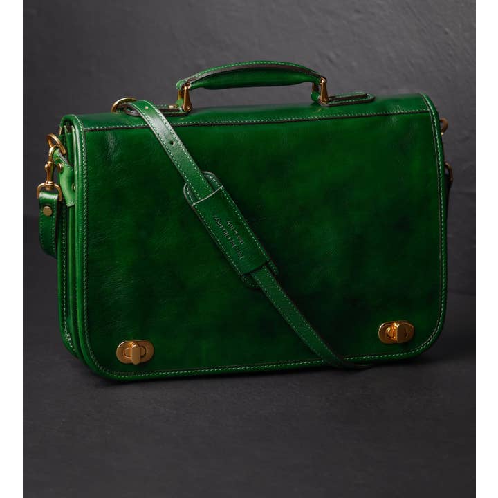 Time Resistance - Venta al por mayor Bolsa de portátil - Hombre - Maletín de Cuero para Portátil - Ilusiones42