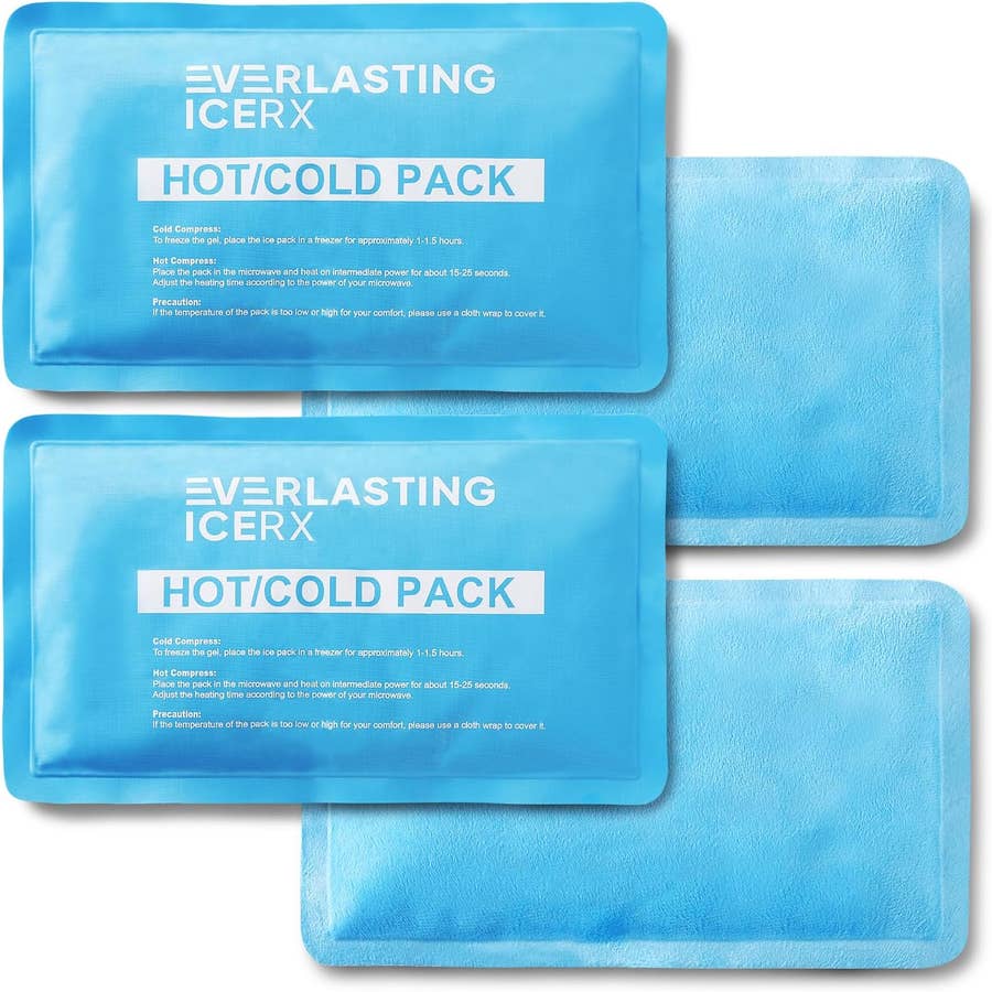  Reusable Hot And Cold Gel Ice Packs For Injuries - Cold  Compress