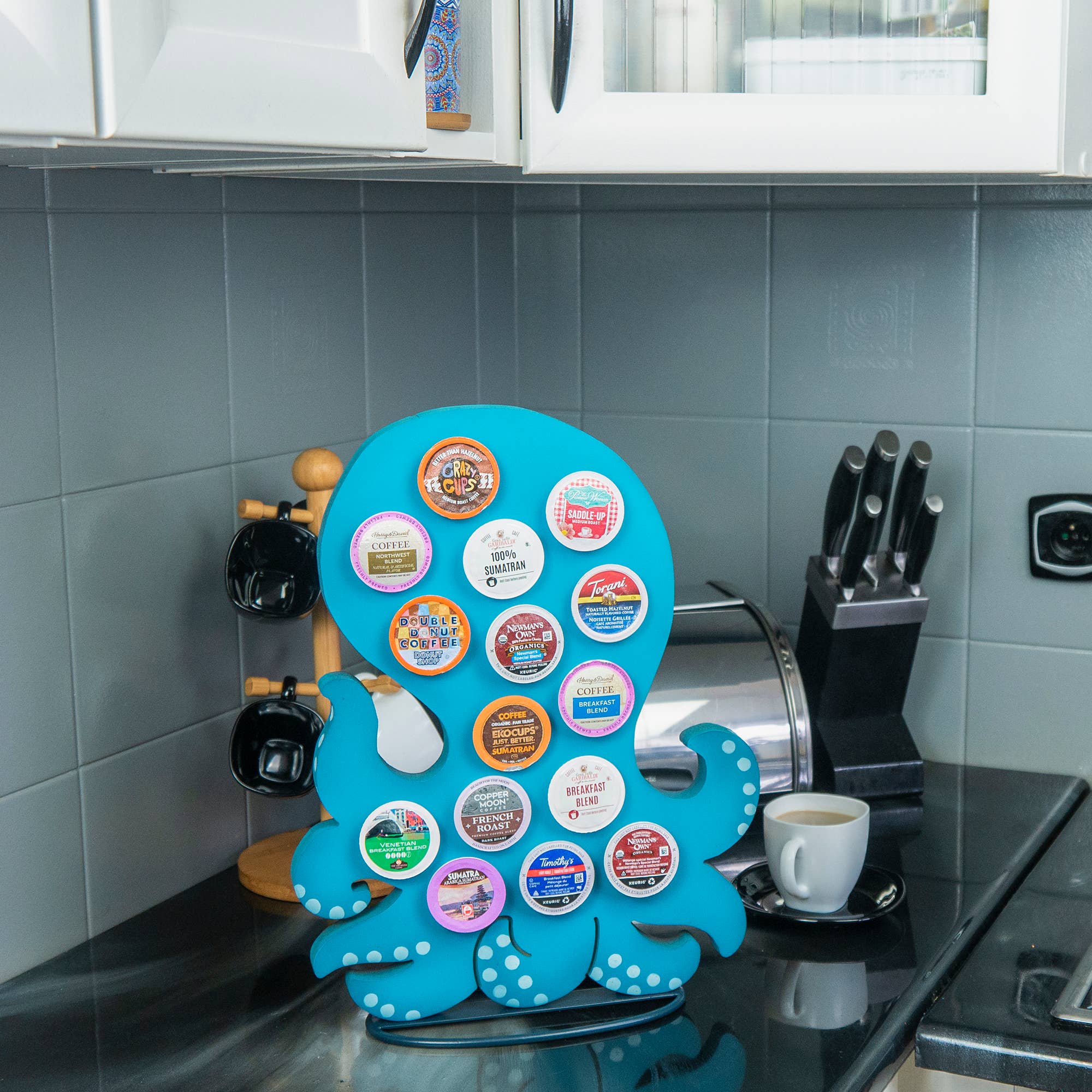 MADE EASY KIT - Wholesale Kitchen Storage/Organizer - Made Easy Kit Front Facing Countertop Coffee Pods Holder6