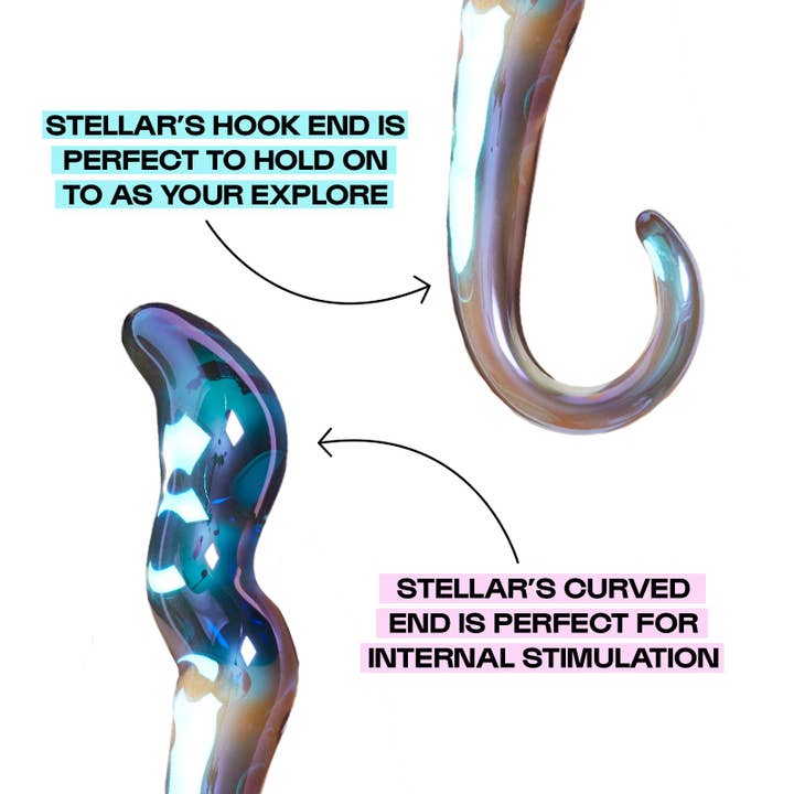Unbound - Wholesale Sex Toy - Stellar Borosilicate Glass Hypoallergenic Sex Toy