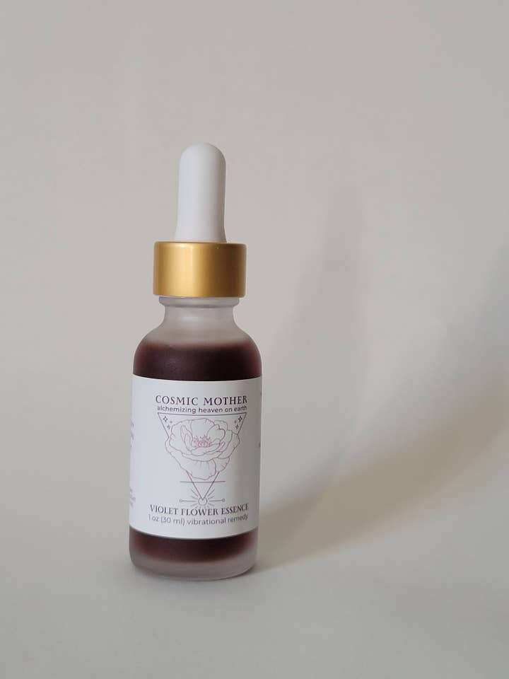 Violet Flower Essence | Vibrational Remedy for wholesale by Cosmic Mother