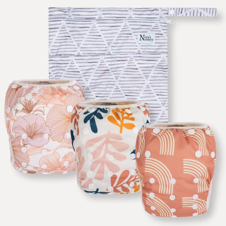 Tropical Swim Diapers for wholesale by Nora’s Nursery