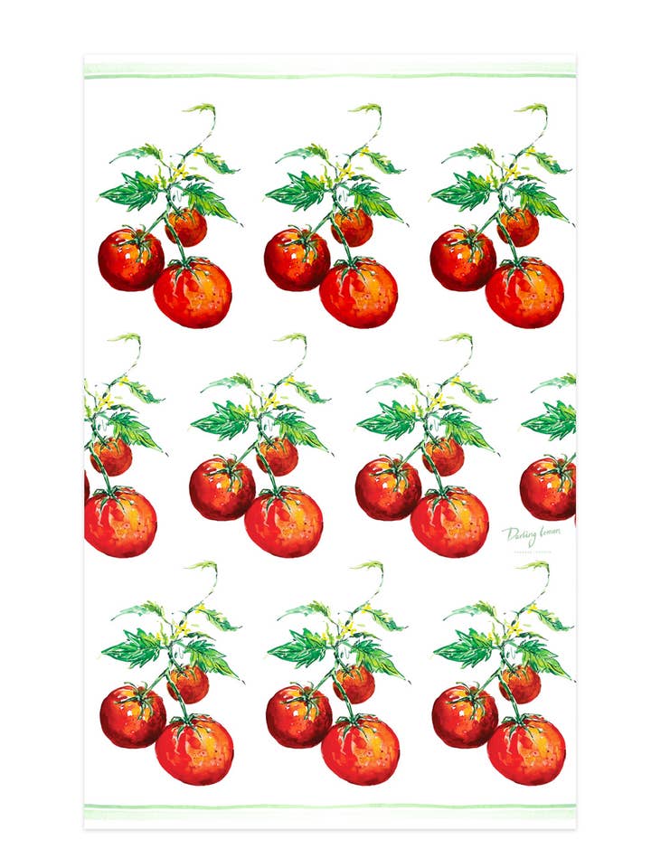 Torchon de cuisine Tomates pour la vente par Darling Lemon