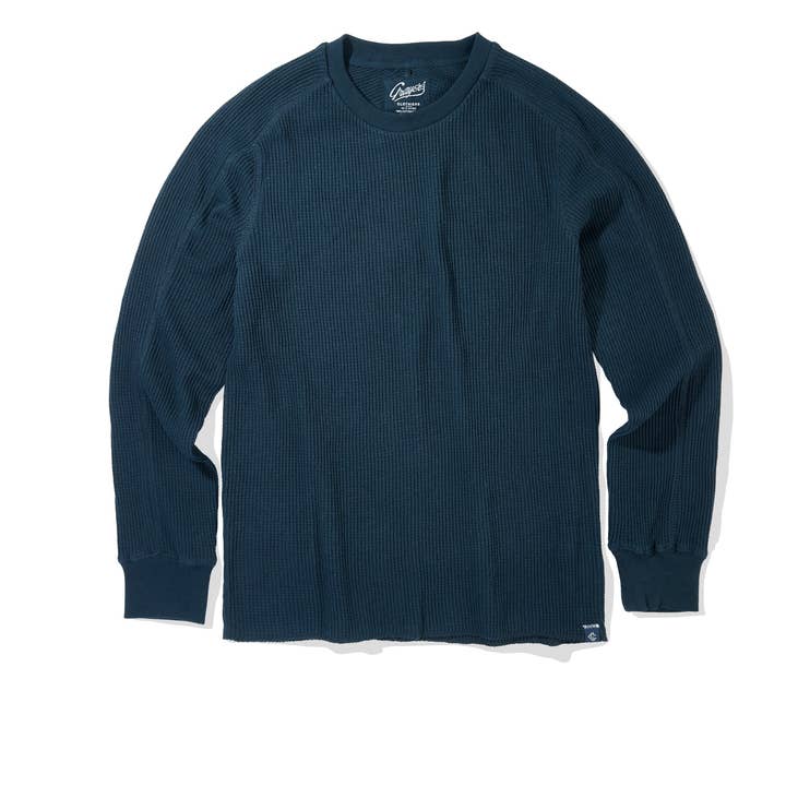 Brawny Waffle Crew - Blue Graphite for wholesale by Grayers