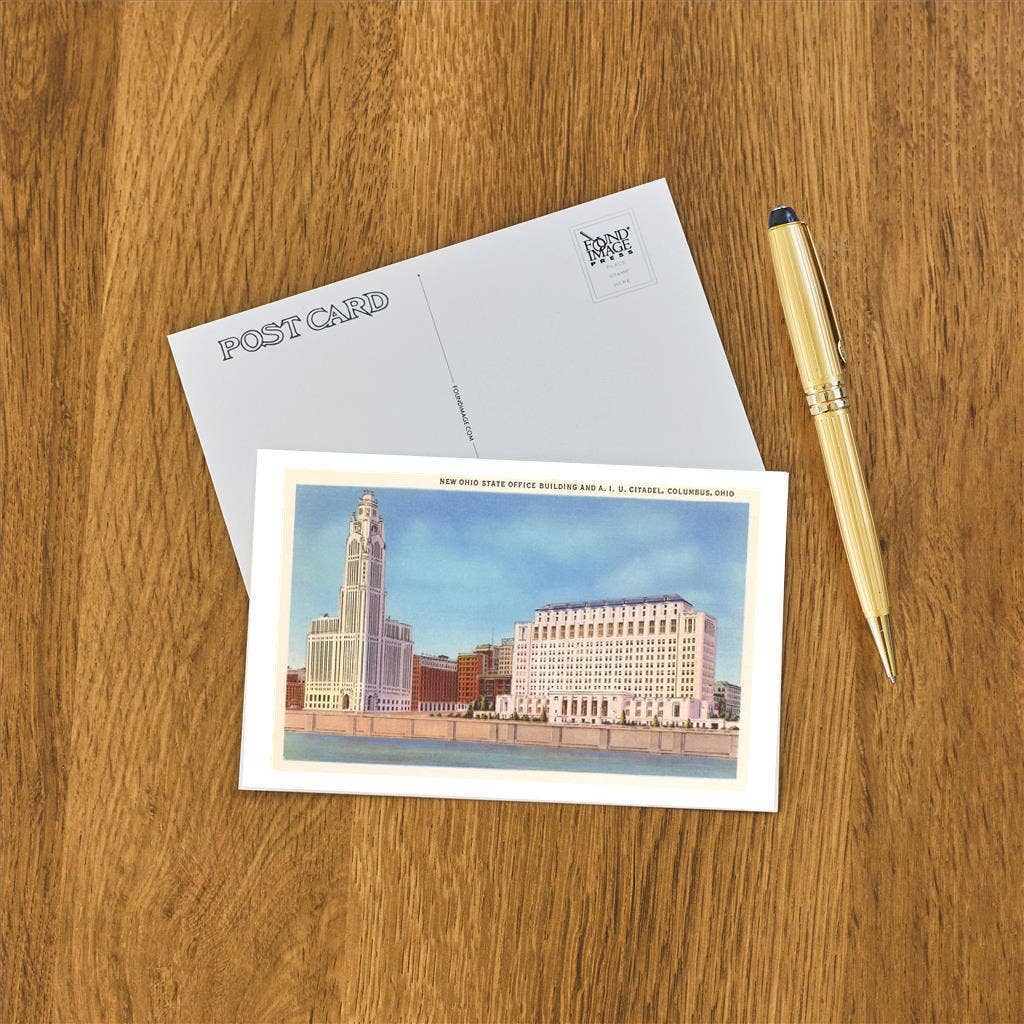 Found Image Press – wholesale Vykort – Vykort OH-35 A.I.U. Citadel, Columbus1