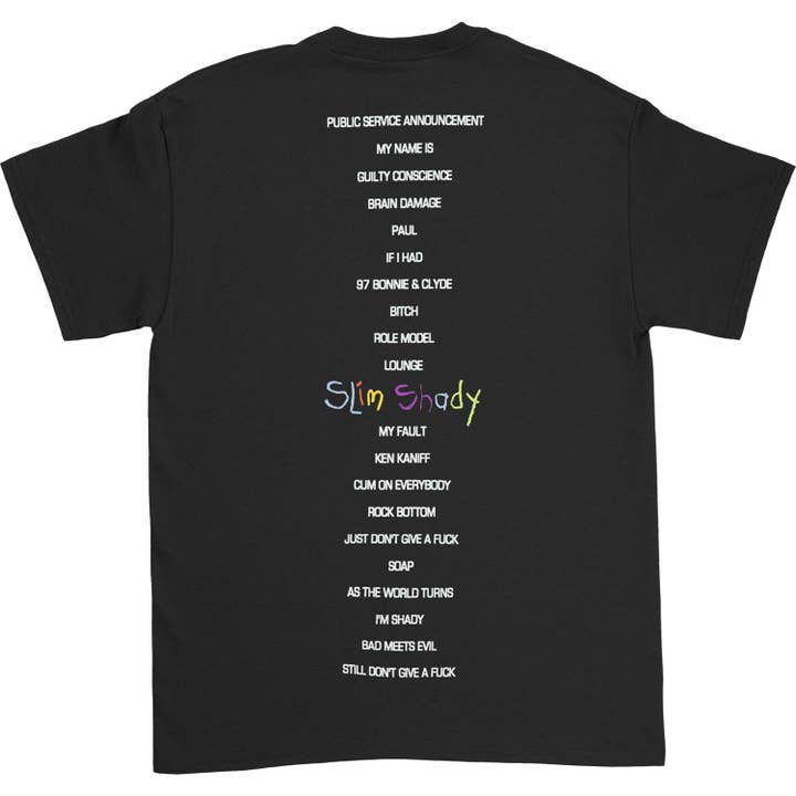 Rockabilia - Wholesale T-Shirt (Graphic) - Unisex - Slim Shady Lp (Actual Tour Overrun Rare Find) T-shirt1
