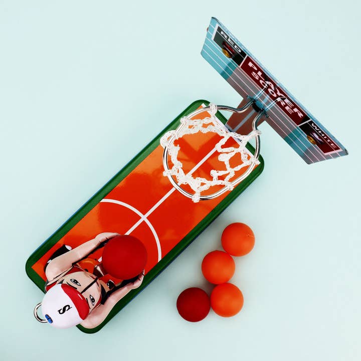 Tribal Trade GmbH - Wholesale Decorative Figurine - Tin toy basketball player basketball made of tin10