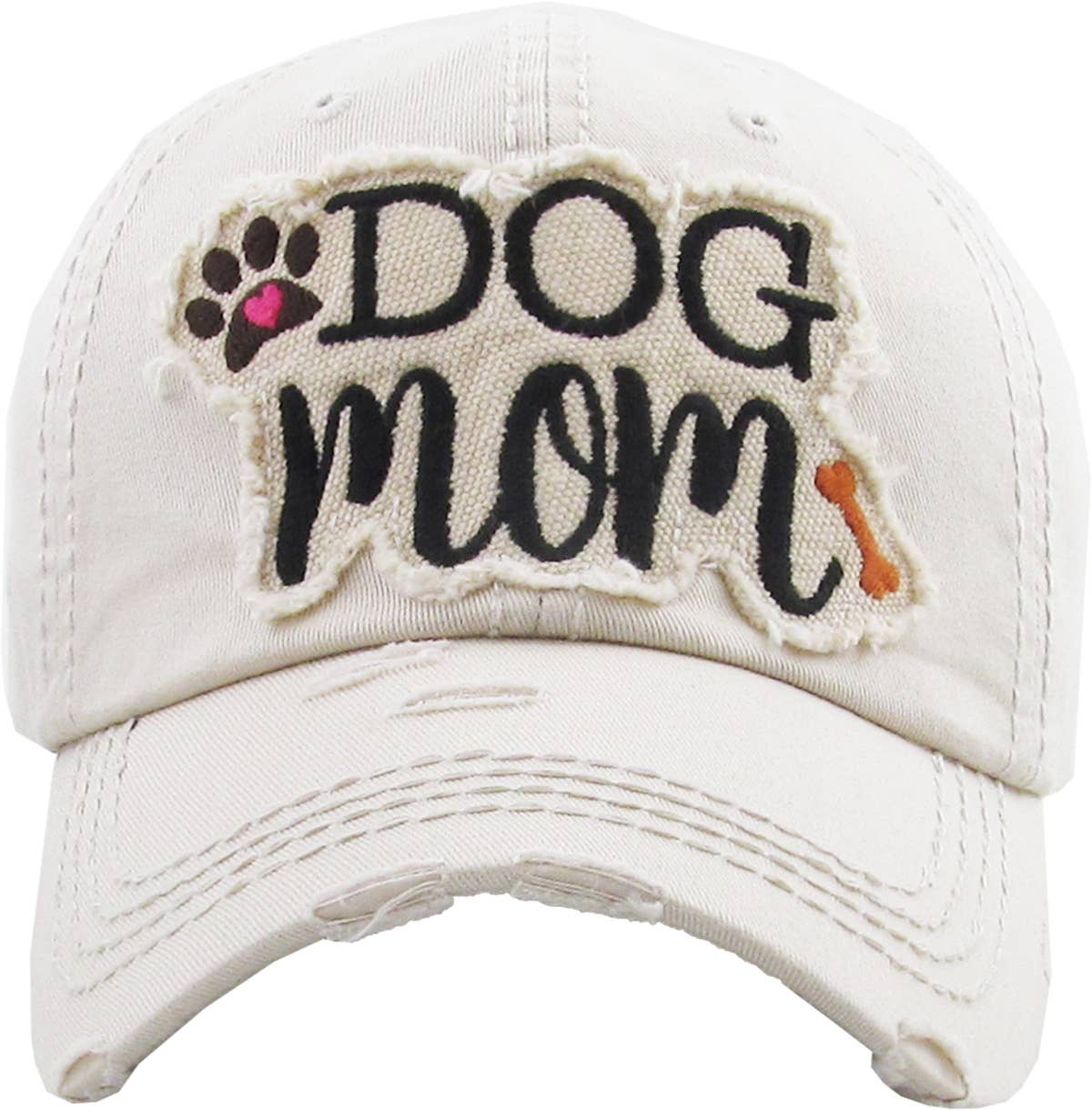 KBETHOS - Wholesale Baseball Cap - Women's - DOG MOM WASHED VINTAGE BALLCAP46