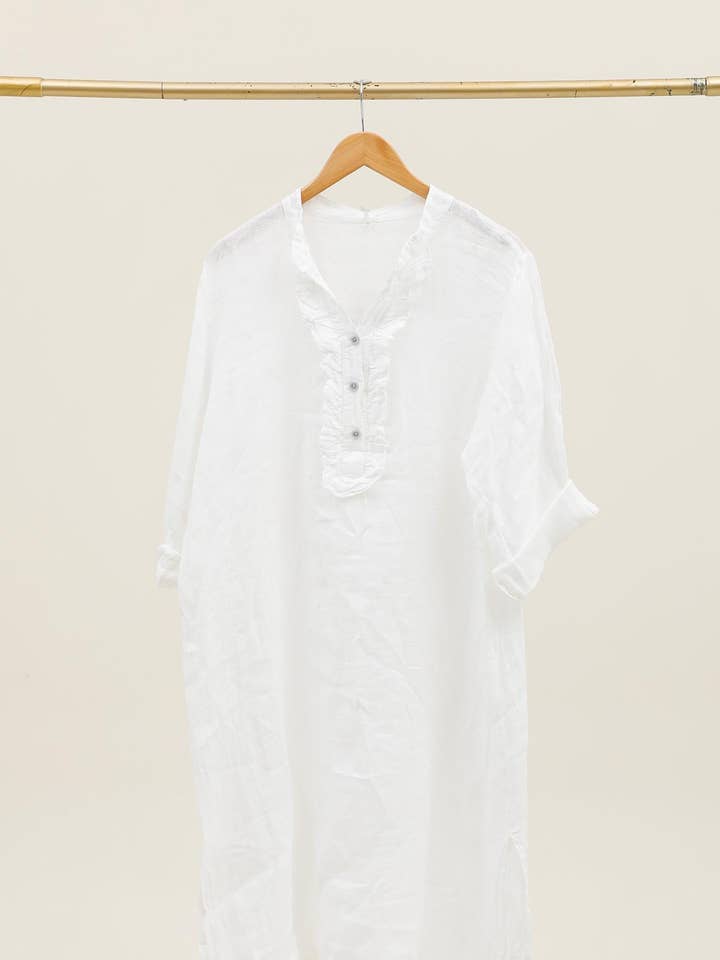 la maison des fibres naturelles - Wholesale Dress - Women's - Dress 20222 100% linen0