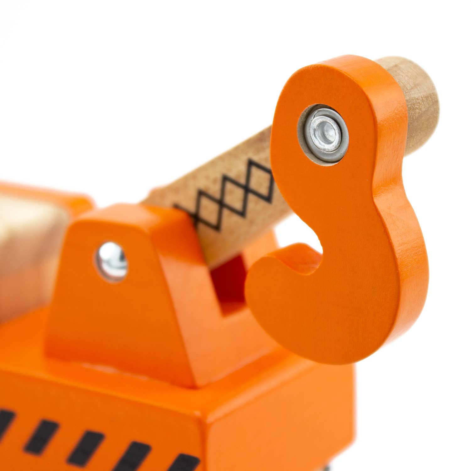 Ulysse Couleurs d'Enfance - Wholesale Speelgoedauto /vrachtwagen - Kinderen - Kraanwagen van natuurlijk hout2