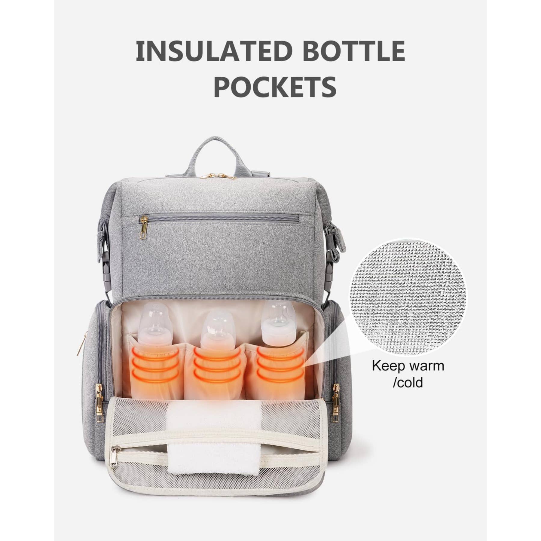 wandf - Wholesale Diaper Bag - Baby - CEI-CEI Neoprene Diaper Bag Backpack with Changing Pad16