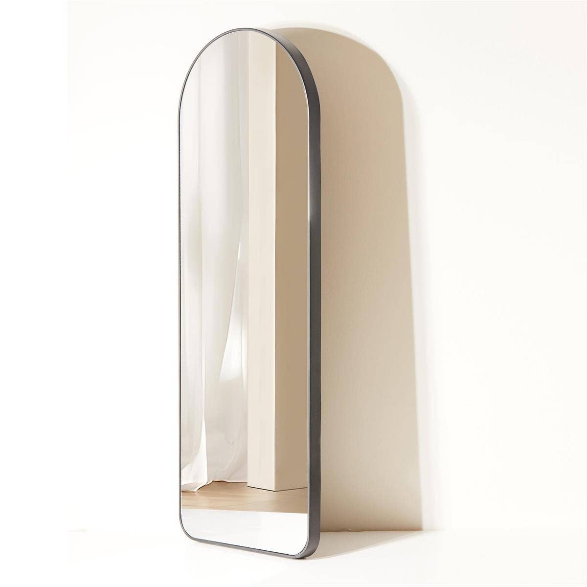Truu Design - Wholesale Floor Mirror - Arched Framed Mirror, 39.8"x14.2", Plastic/Glass1