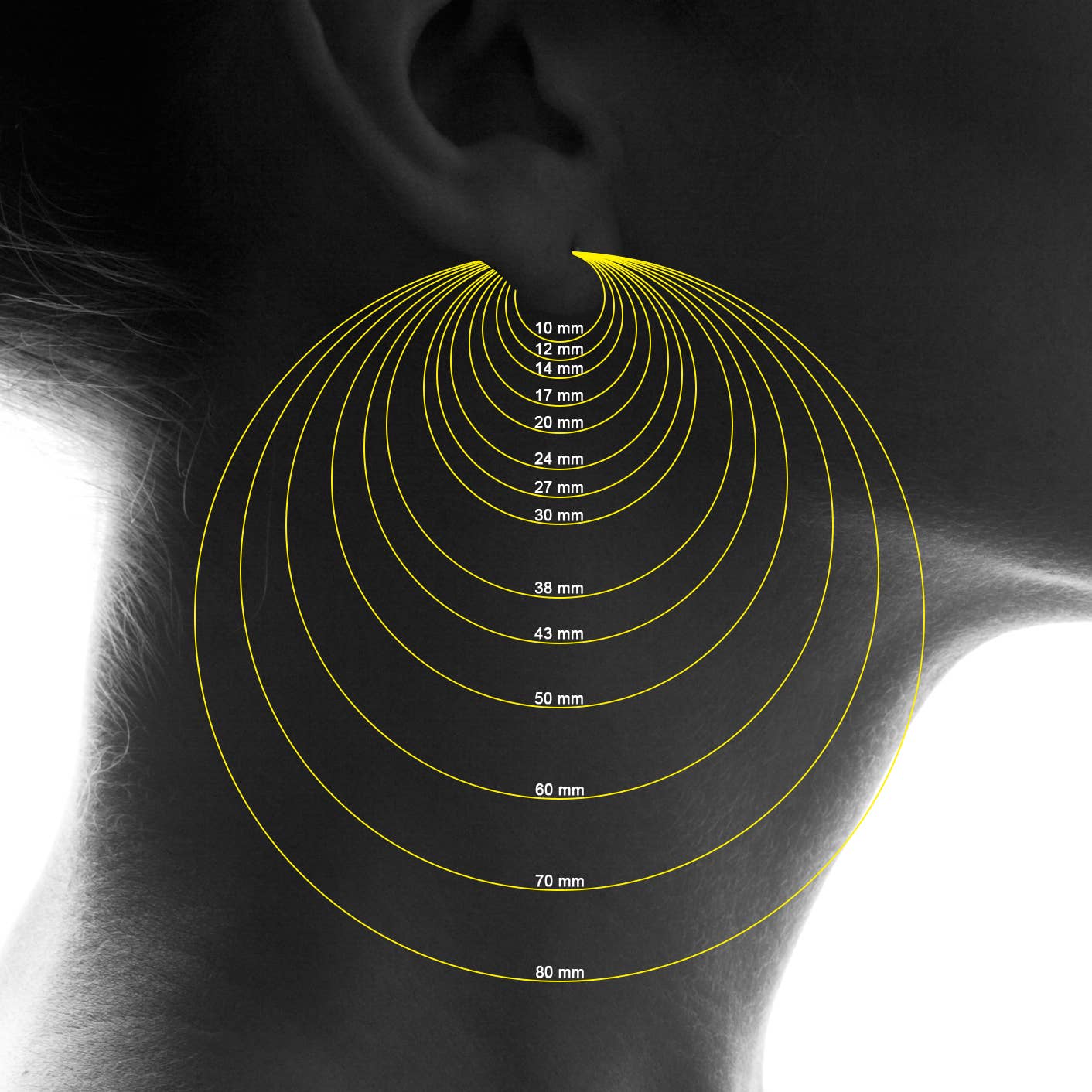 Szul USA LLC - Wholesale Hoop Earrings - 14K Yellow Gold 21MM Hoop Earrings (1.5MM Gage)3