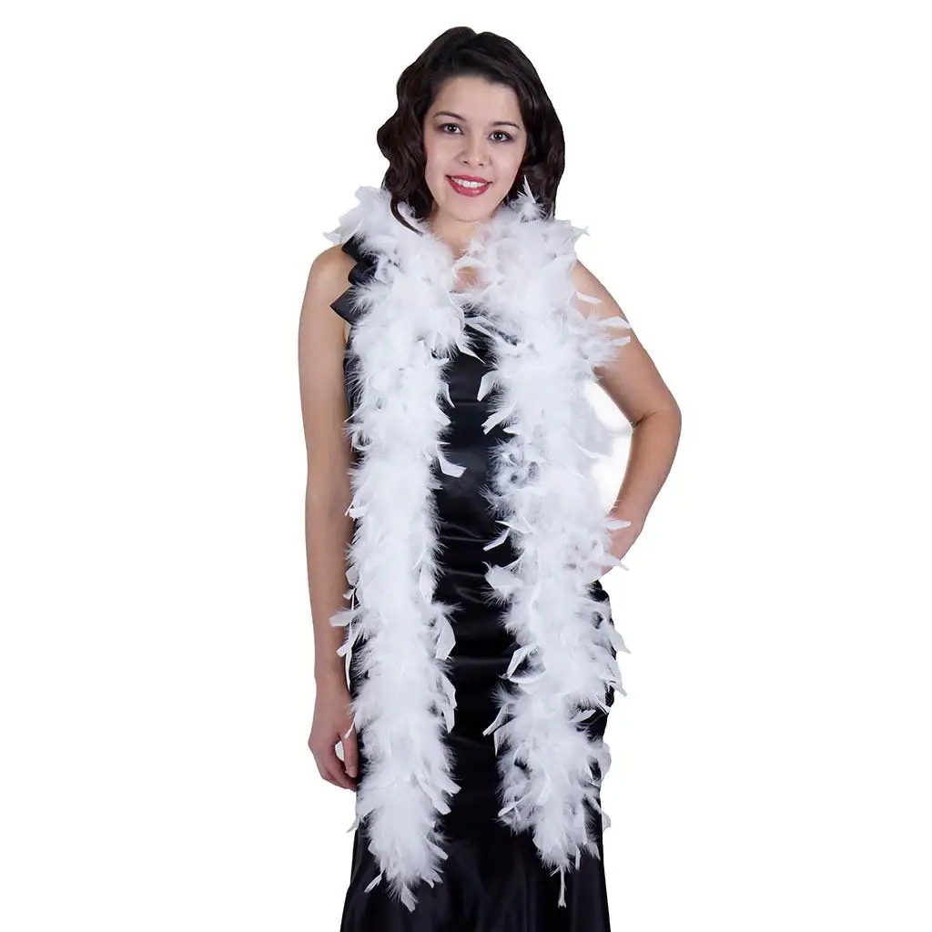 Zucker Feather Products – wholesale Feathers – Chandelle Feather Boa - Lightweight - White2