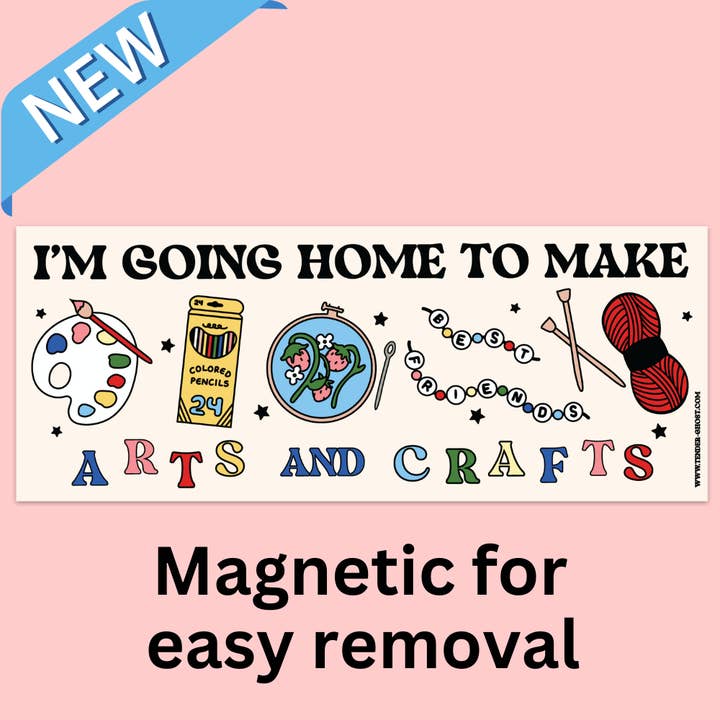 Tender Ghost - Wholesale Magnet - Arts and Crafts Bumper Magnet