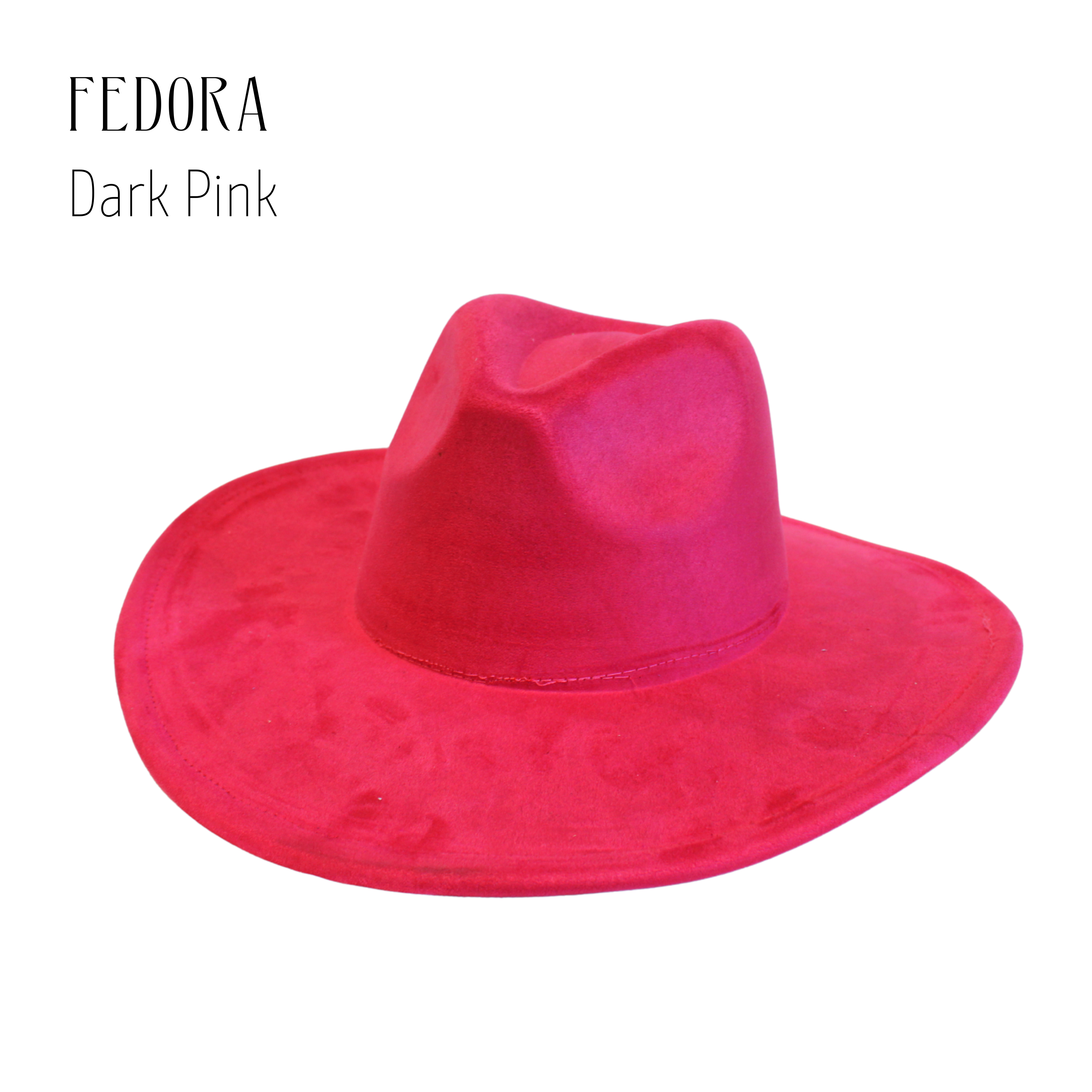 Wildflowers and Barley – Großhandel Fedora-Hut – Damen – Vegan-Wildleder-Blanko-Rancher-Krone-Fedora – Verstellbarer Hut für DIY & Hutverbrennung9