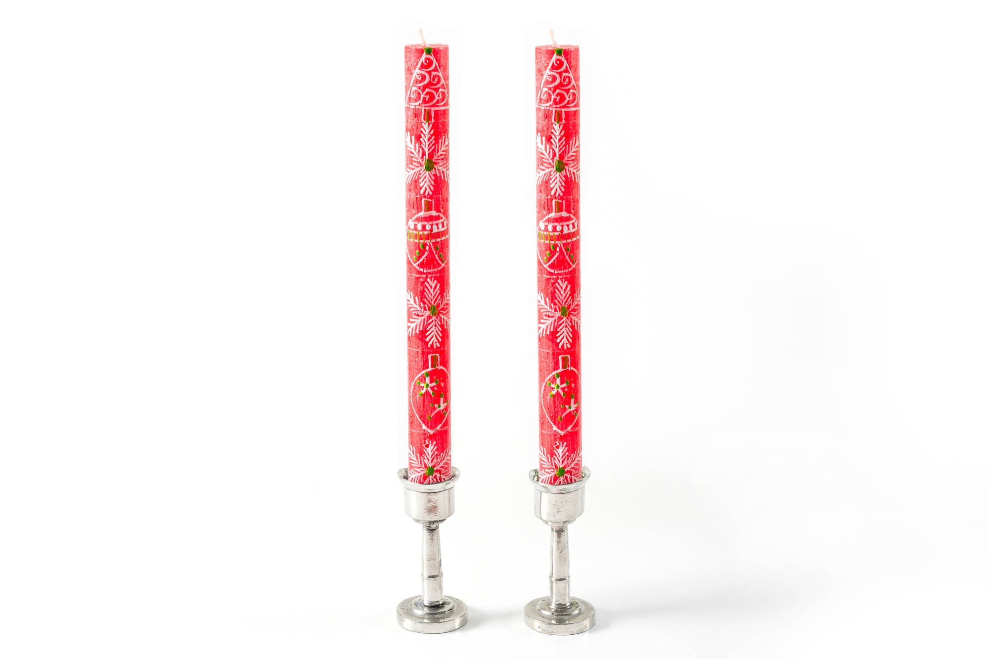 Thumbprint Artifacts – wholesale Tapered candle/candlestick – Whimsy Christmas Candle0