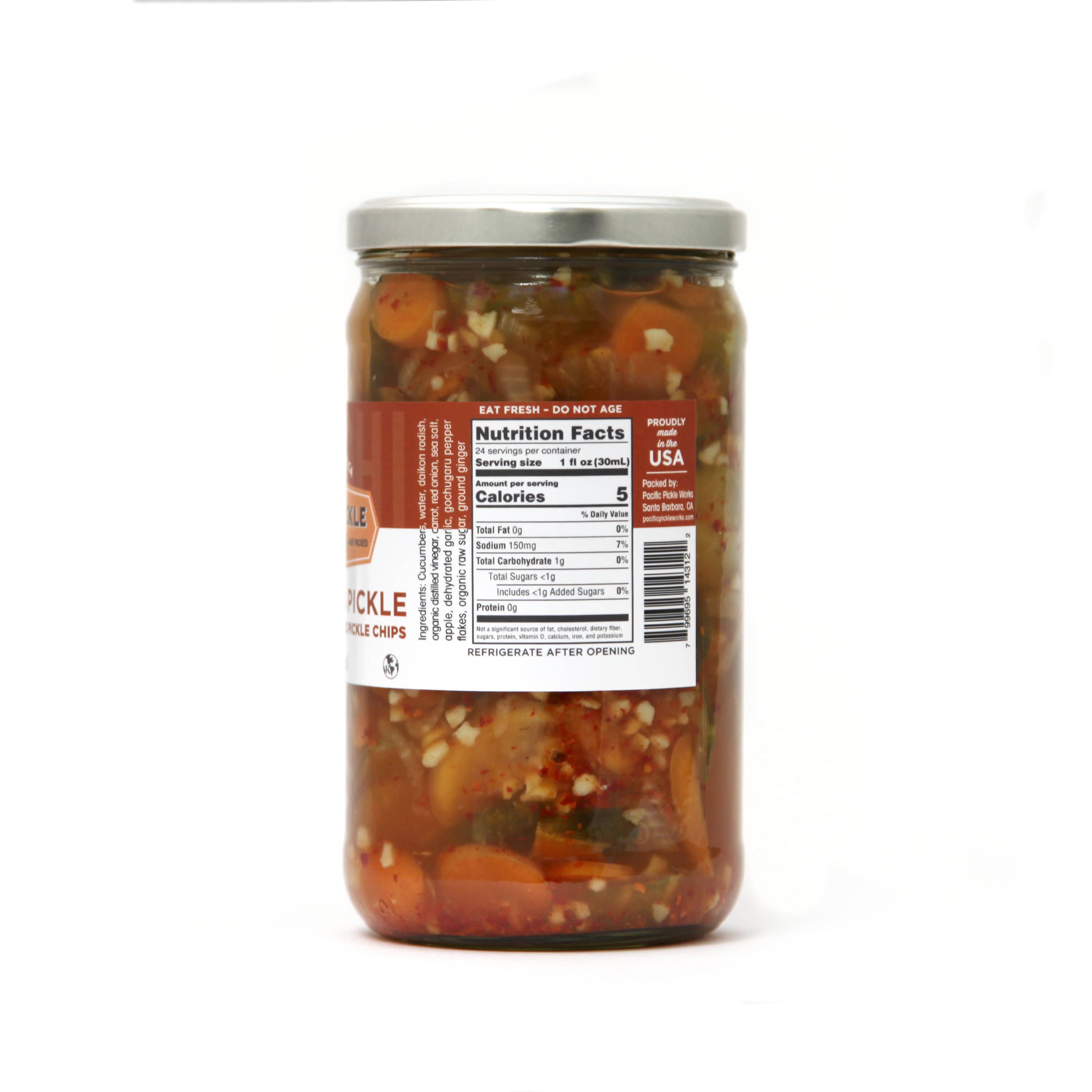 Pacific Pickle Works - Venta al por mayor Verduras encurtidas - Kimchi se encuentra con Pepinillo - Chips de Pepinillo Satisfacción de Seúl5