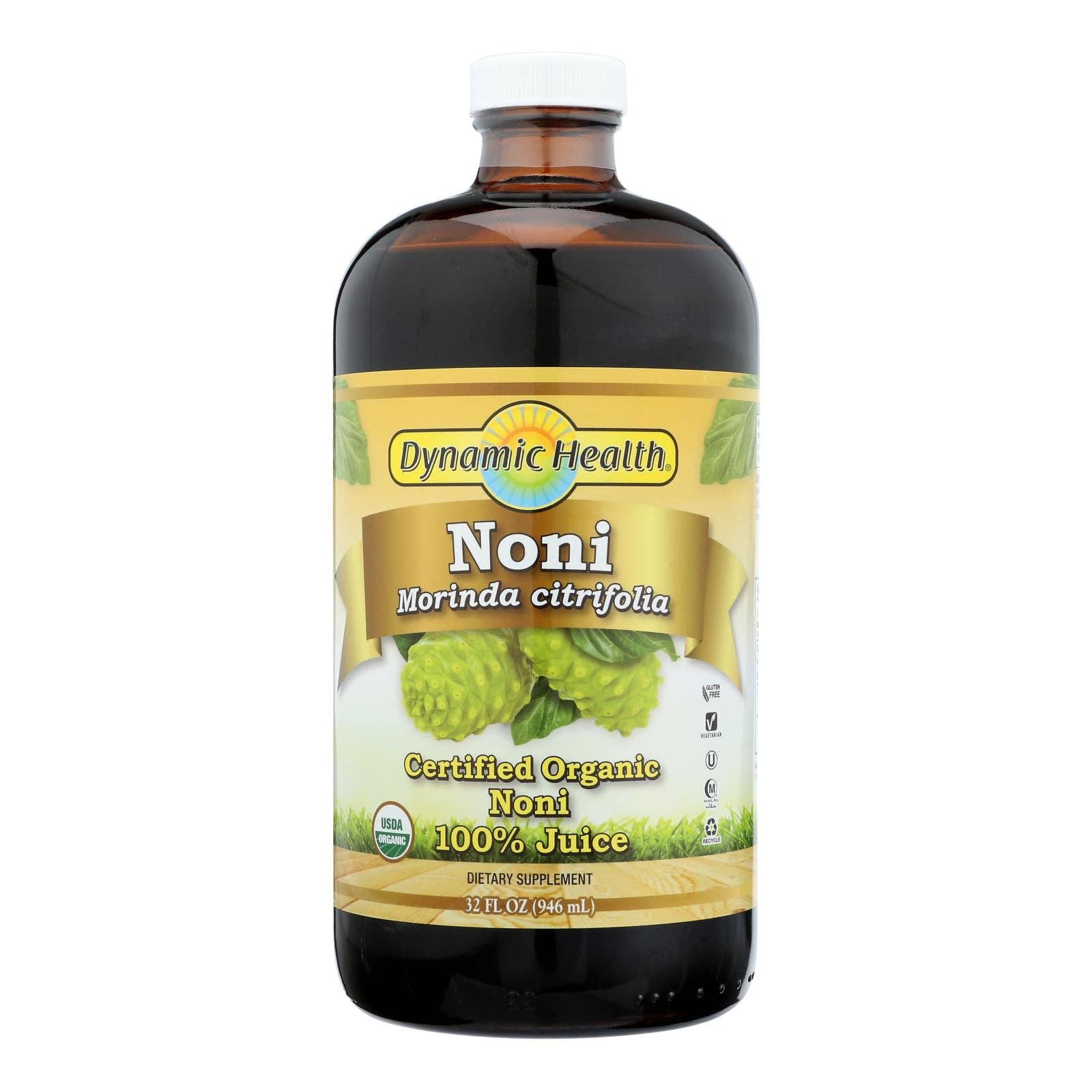 Everyday Supply Co - Wholesale Wellness Juice/Tonic - Dynamic Health Organic Certified Noni Juice - 32 fl oz0