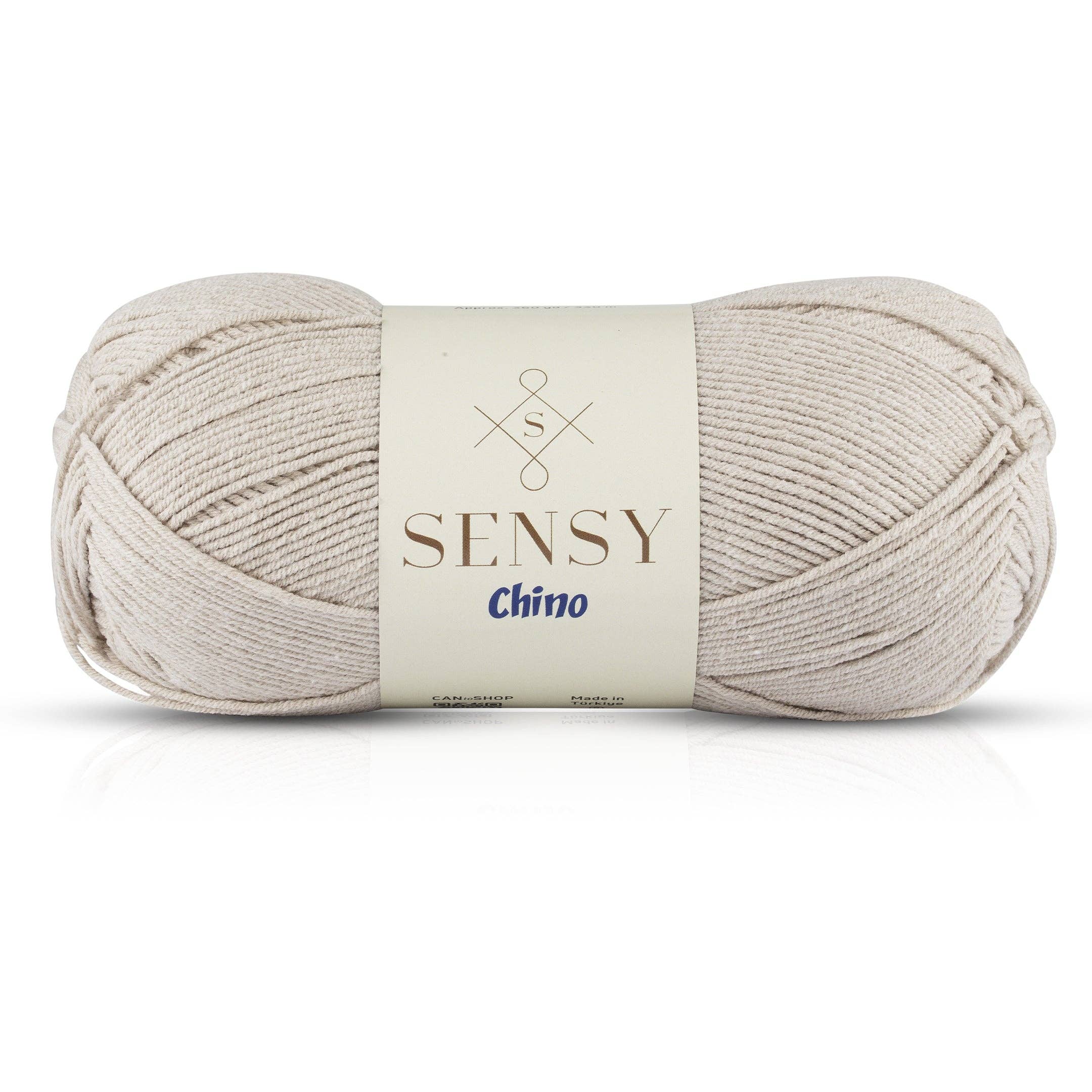 Sensy - Wholesale Yarn - Sensy Chino Soft Cotton Yarn, 3.5 oz, 360 Yards, Gauge 2 Fin18