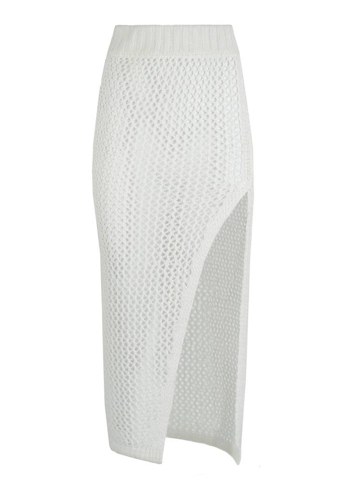 Saia Midi de Croché Cara por atacado de Monarch