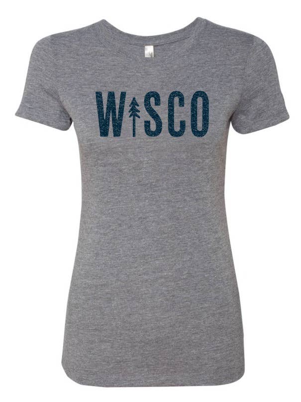 Womens Premium Wisco T-Shirt for wholesale by Wisco Clothing Co.
