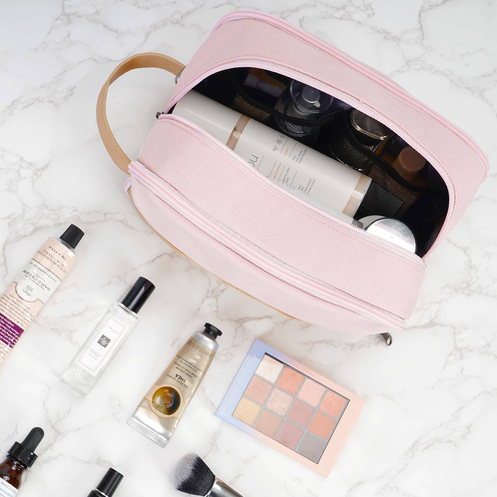 wandf - Wholesale Toiletry Bag - Men's - Canvas Travel Toiletry Shaving Bag Hanging Dopp Kit Unisex19