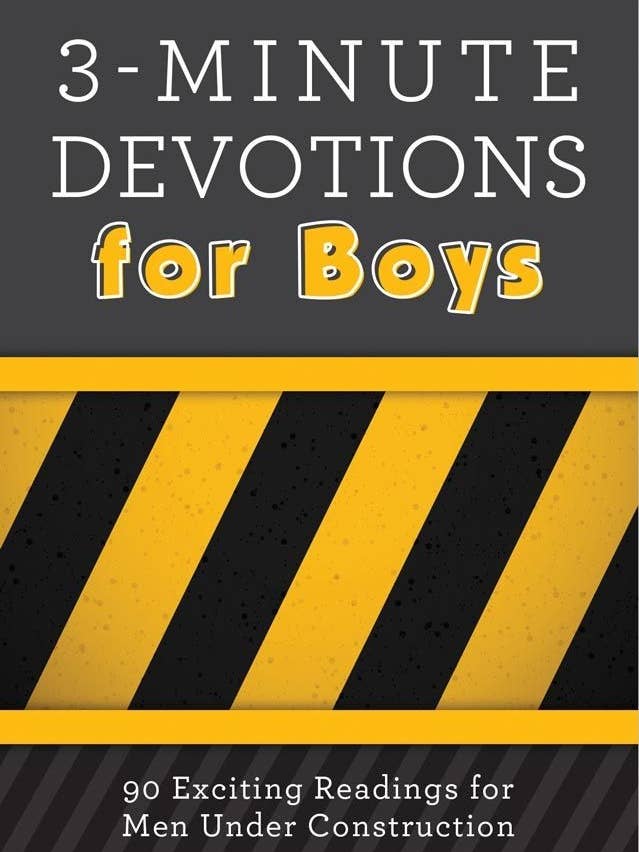 3 - Minute Devotions For Boys for wholesale by Barbour Publishing, Inc.